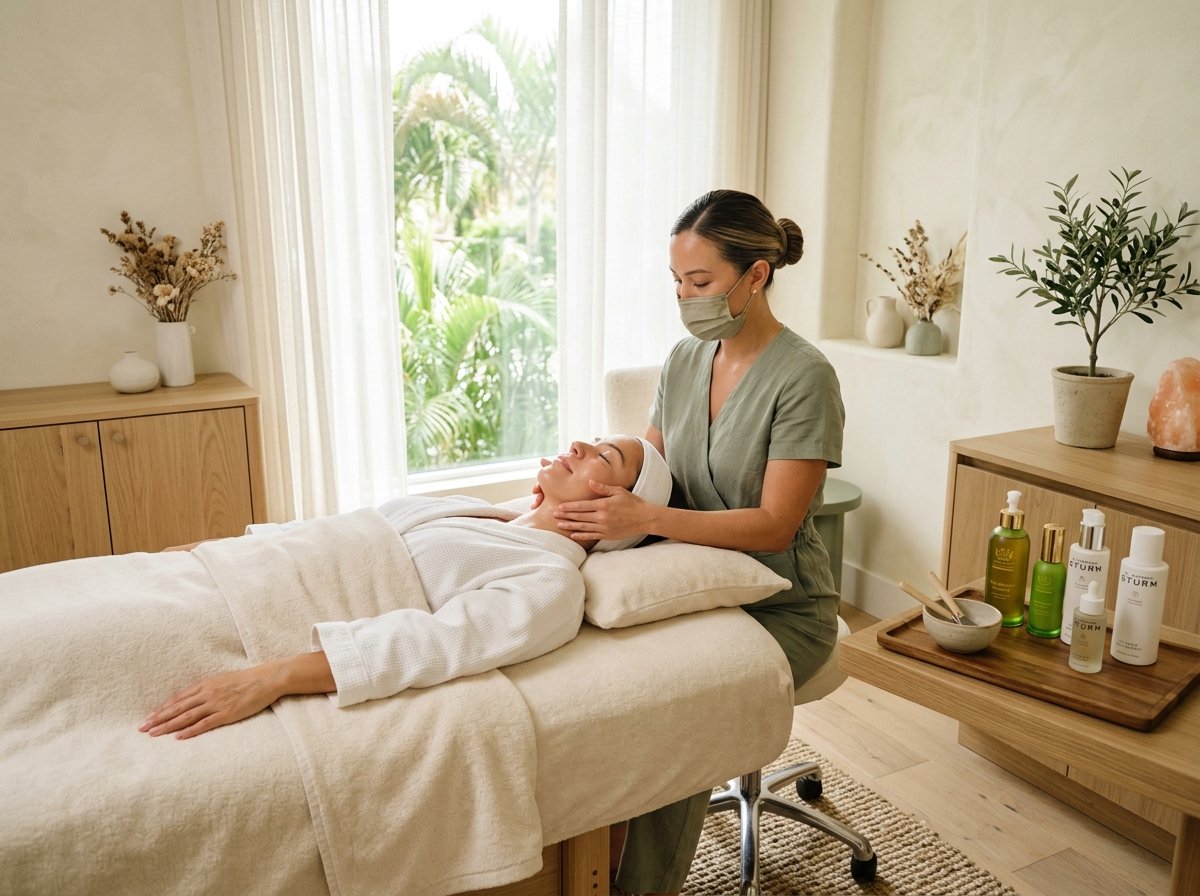 Luxe Aesthetics treatment room and provider in Charlotte, NC